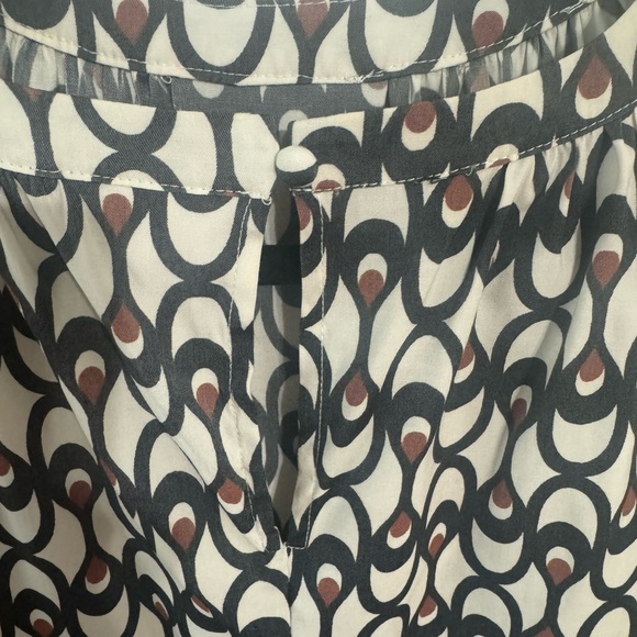 Worthington Short Sleeve Blouse - Picture 2 of 7